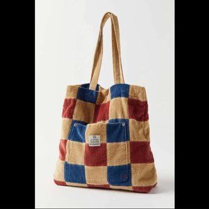 Urban Outfitters BDG Patchwork Corduroy Tote Bag
